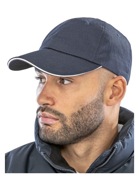 RES-RC038X-Herringbone Cap With Sandwich Peak 2